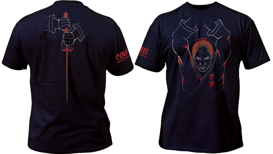 Cold Steel Samurai T-Shirt, Black, XL TH3