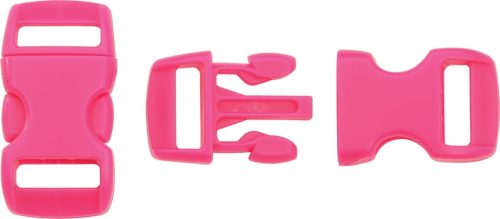 KYBZ05NP Knotty Boys Buckle - Neon Pink 14 mm