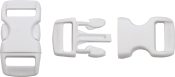 KYBZ05W Knotty Boys Buckle - White 14 mm