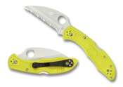 Spyderco Salt 2 Serr Wharncliffe Yellow C88SWCYL2