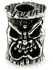 SMUKOP Schmuckatelli Ona Tiki Bead Pewter