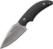 SCHRADE SCHF66 FIXED BLADE 2.9 IN BLADE RUBBER HANDLE