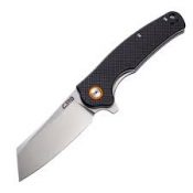 CJRB Crag Folder 3.42 in Blade Black G-10 Handle