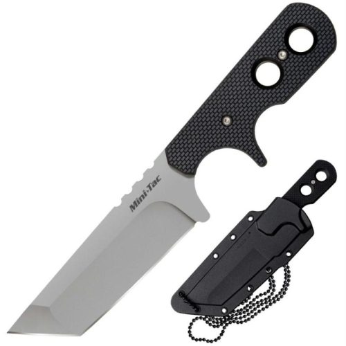 Cold Steel Mini Tac Fixed 3.75 in Tanto Plain Polymer CS49HTF