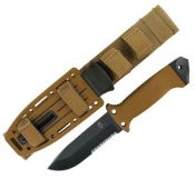 Gerber LMF II Infantry Fixed 4.84 in Blade Brown Handle