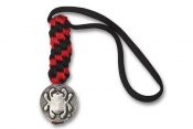 Spyderco Bead Flat Pewter with lanyard BEAD5LY