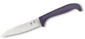 Spyderco Counter Puppy Purple Serr K20SPR