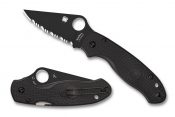 Spyderco Para 3 Spyderedge BK Blade BK C223SBBK