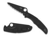 Spyderco Pacific Salt 2 Spyderedge Black Black C91SBBK2