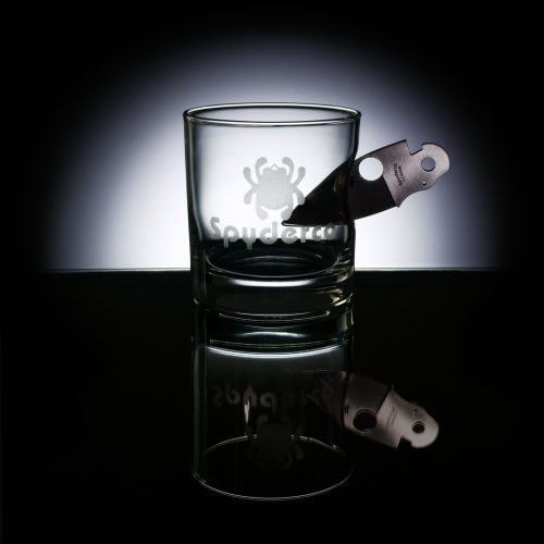 Spyderco Lil Native Benshot Rocks Glass RG01