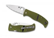 Spyderco Caribbean Serr Leaf C217GS