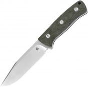 QS134C Bison Fixed Blade Green