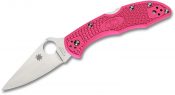 Spyderco Delica FG PLN Pink S30V C11FPPNS30V