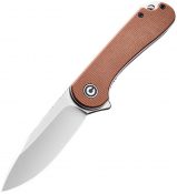 CIVC907M Elementum Linerlock Micarta