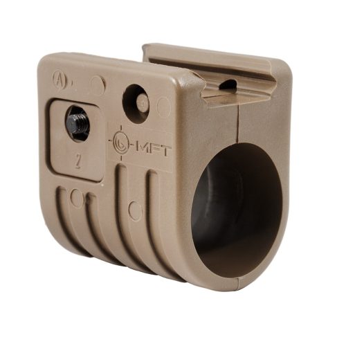 Mission First Tactical Torch Flashlight Mount Surefire 1in Dia QD Scorch Dark Earth