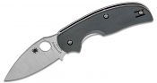 Spyderco Sage 1 Cool Gray G-10 PLN Maxamet C123GPGY