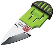 AMK1001BKGBL Stinger Keyring Knife Green