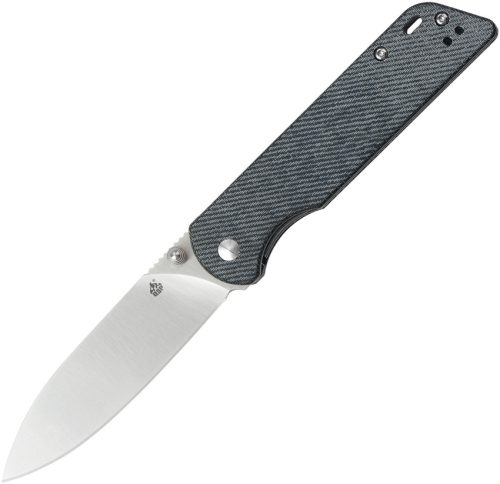 QS102F QSP Knife Parrot Linerlock Denim Micarta