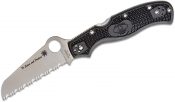 Spyderco Rescue 3 BK FRN Thin Blue Line Serr C14FSBKBL3