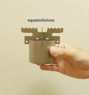 Titanium mini siphon alcohol stove and pot stand EK2203
