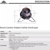 Campingmoon Gas Adapter hi-cook connector, adaptor gas kaleng Z10 - Image 2