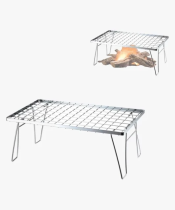 Campingmoon Folding Table Multipurpose Stainless Steel, meja lipat outdoor T230A