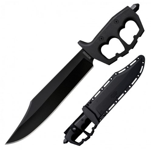 Cold Steel Chaos Bowie Trench Knife 10.5 in Aluminum Handle CS20NTB