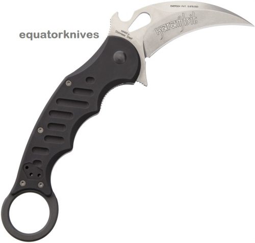 FOX478BSW Karambit Black Stonewashed