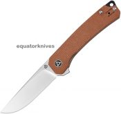 QS139A Osprey Linerlock Brown Micarta