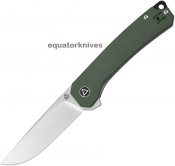 QS139C Osprey Linerlock Green Micarta