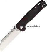 QS130TRD Penguin Linerlock Red CF