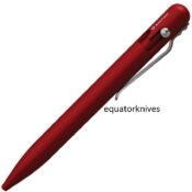 BSTN249R Bolt Action Pen Aluminum Red