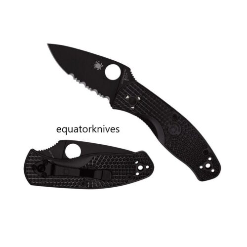 Spyderco Persistence LTW BK Plain Serr C136PSBBK