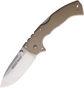 CS62RQDESW Cold Steel 4-Max Scout Lockback DE stonewash finish AUS-10A