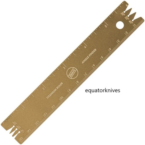 KNF00019 Ruler with Knife Angle Finder