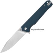 QS111H1 Mamba Linerlock Micarta Blue