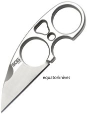 SOGJB01KCP SOG Snarl Fixed Blade Black Molded Kydex sheath