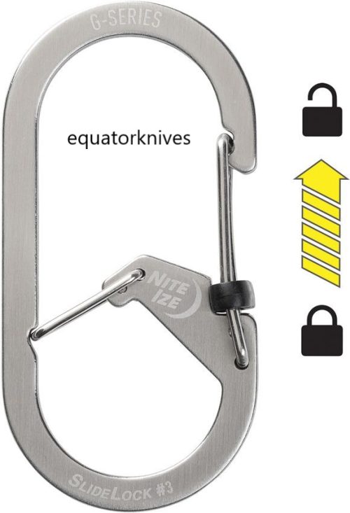 N05259 Nite Ize G-Series Slidelock #3 Stainless
