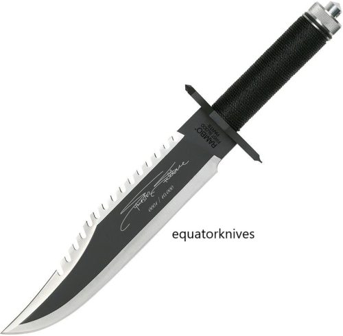 RB9295 Rambo First Blood Part II Sylvester Stallone Signature