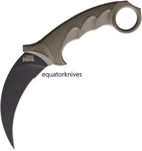 CS49KSTDEBK Cold Steel Steel Tiger Karambit DE