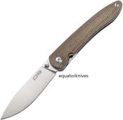 J1917ODG CJRB Ria Linerlock Green Micarta