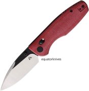 CMB08RS CMB Made Knives Predator Axis Lock Red