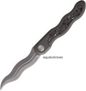 CMB13GS CMB Made Knives Kawanonagare Framelock Gray