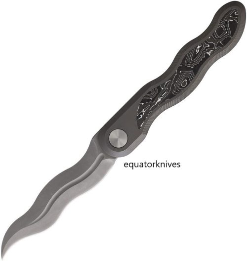 CMB13GS CMB Made Knives Kawanonagare Framelock Gray