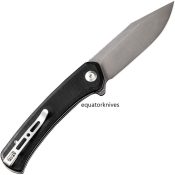 SA05BV1 Sencut Snap Linerlock Black G10