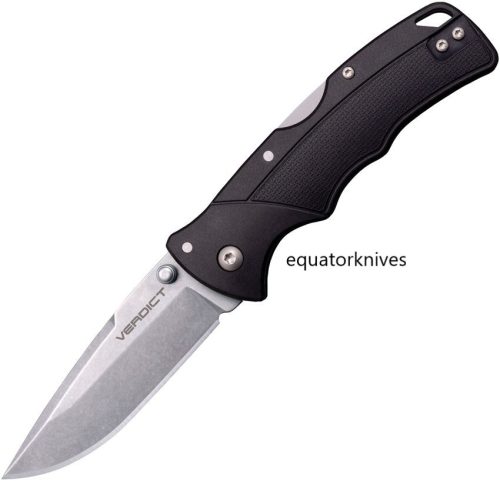 CSFLC3SPSS Cold Steel Verdict Lockback Black