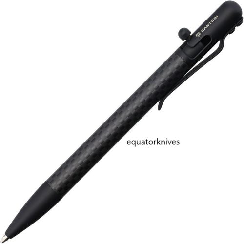 BSTN258B Bastion Slim Bolt Action Pen Carbon Fiber BSHPWP Bolpen