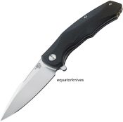 BTKG04A Bestech Warwolf G10 Linerlock Black