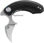 BTKG52A1 Bestech Knives Strelit Linerlock Black G10
