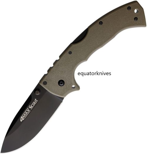 CS62RQDEBK Cold Steel 4-Max Scout Lockback DE